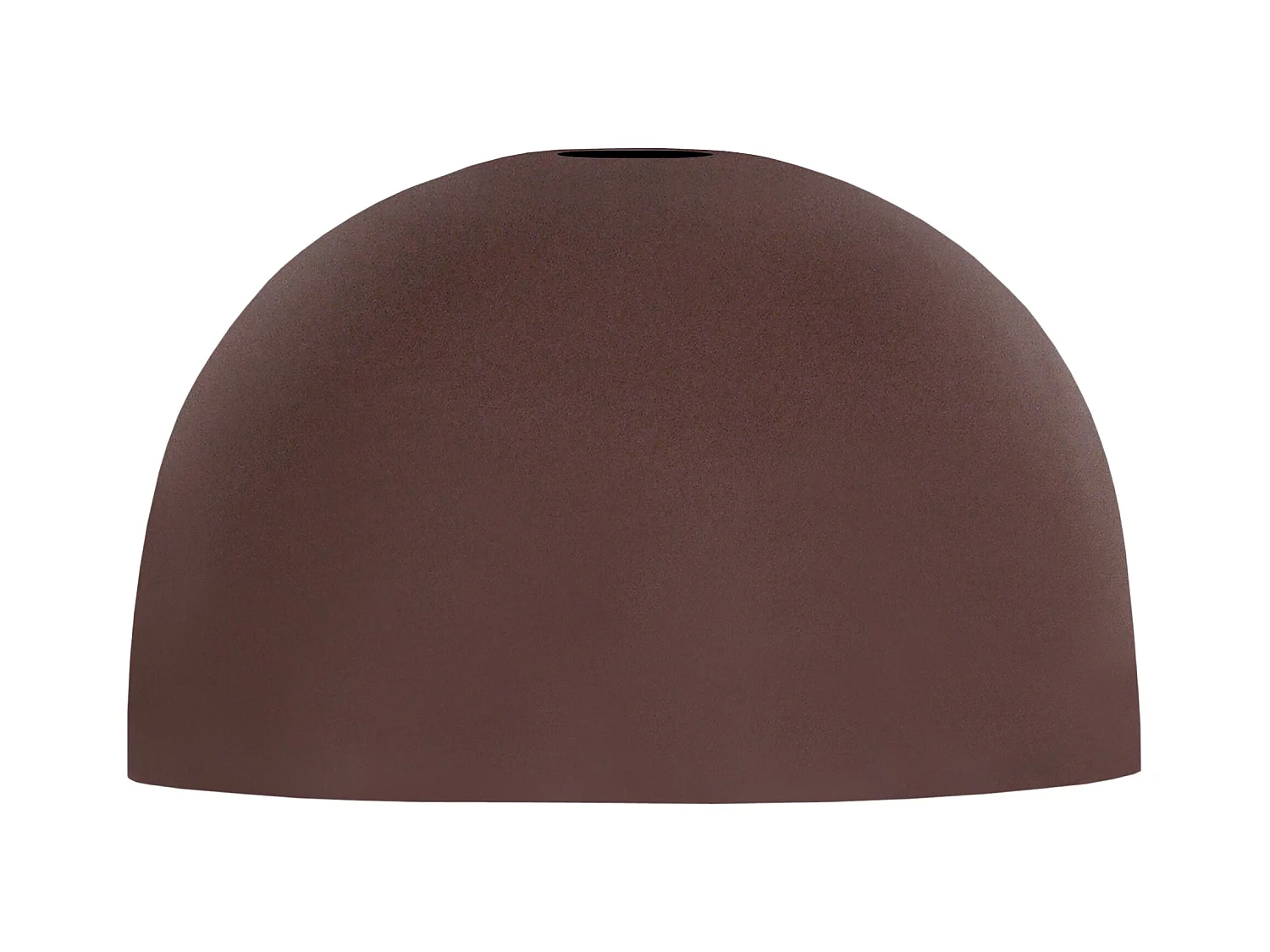 Abat-jour TOSEL ,métal,Marron,H13xD24xP24cm