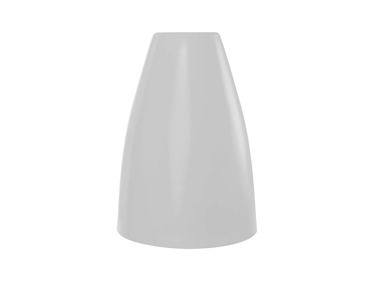 Abat-jour TOSEL ,métal,Gris ,H21xD15xP15cm