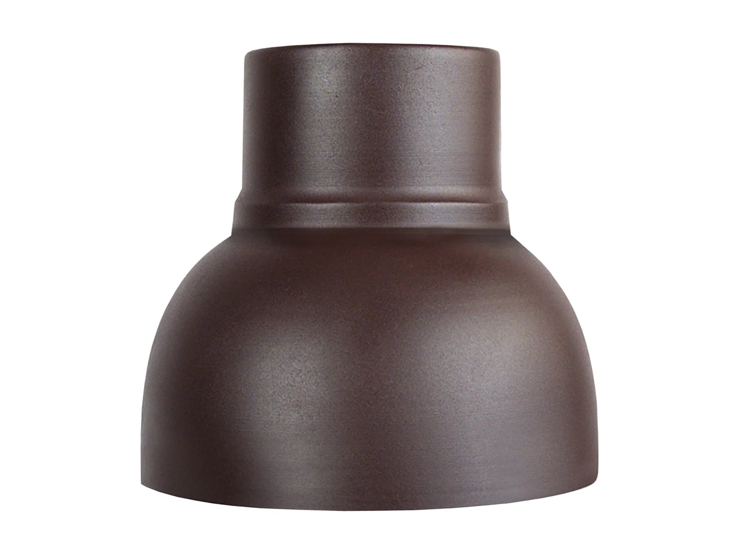 Abajur TOSEL CLOCHE metal cúpula castanho D24,5 x H24  cm