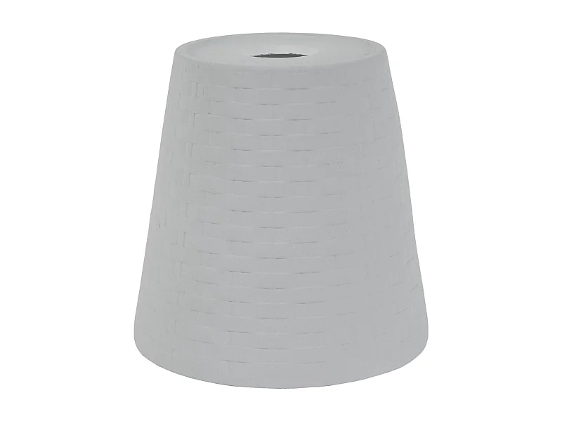 Pantalla TOSEL ,arcilla,Gris ,A15xD16,5xP16,5cm