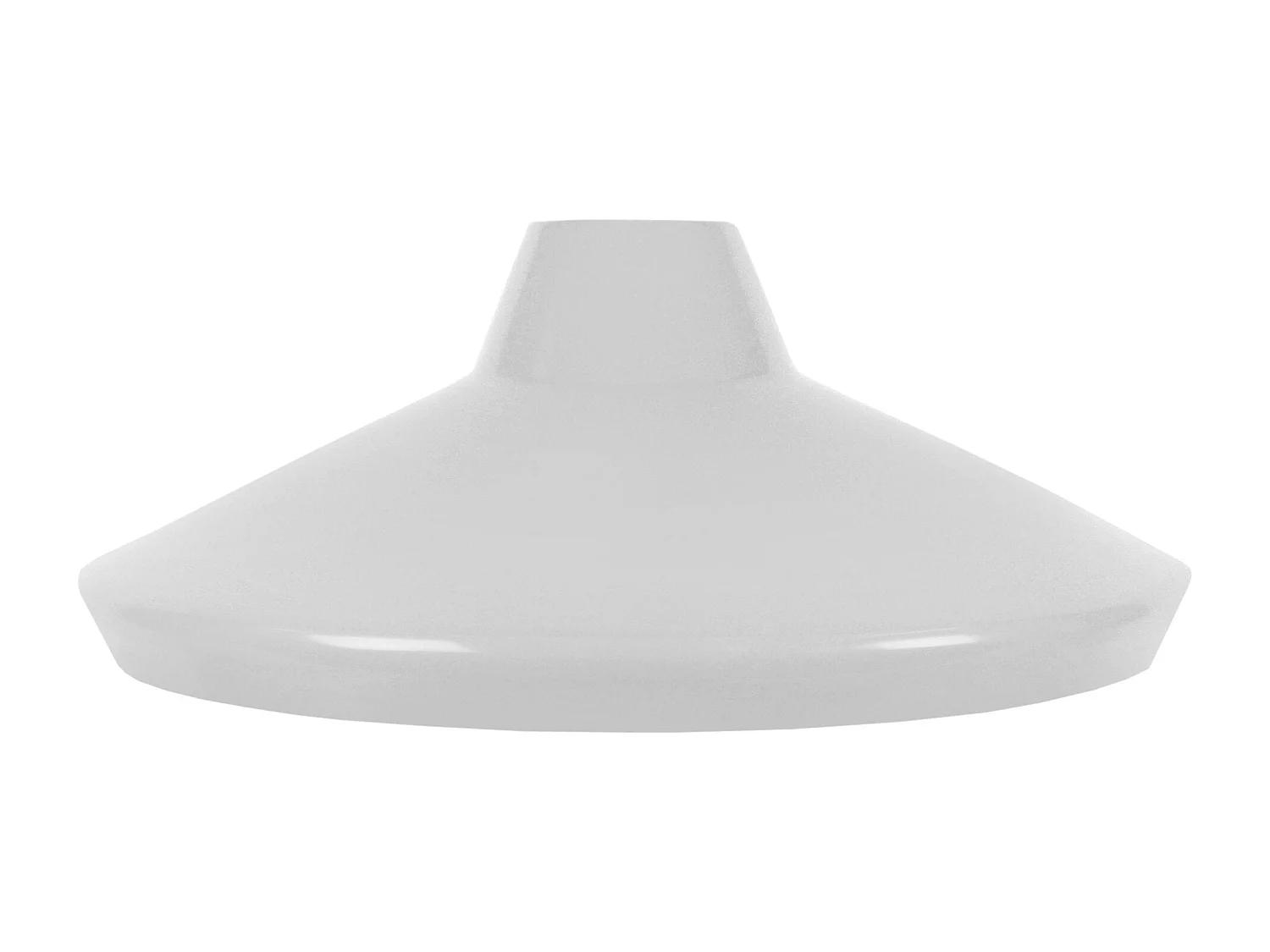 Abajur TOSEL VASTERVIK metal cônico cinza D33 x H14  cm