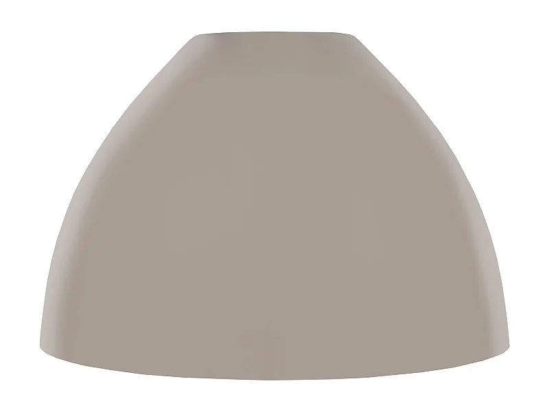 Pantalla TOSEL ,metal,Gris ,A14,5xD21xP21cm