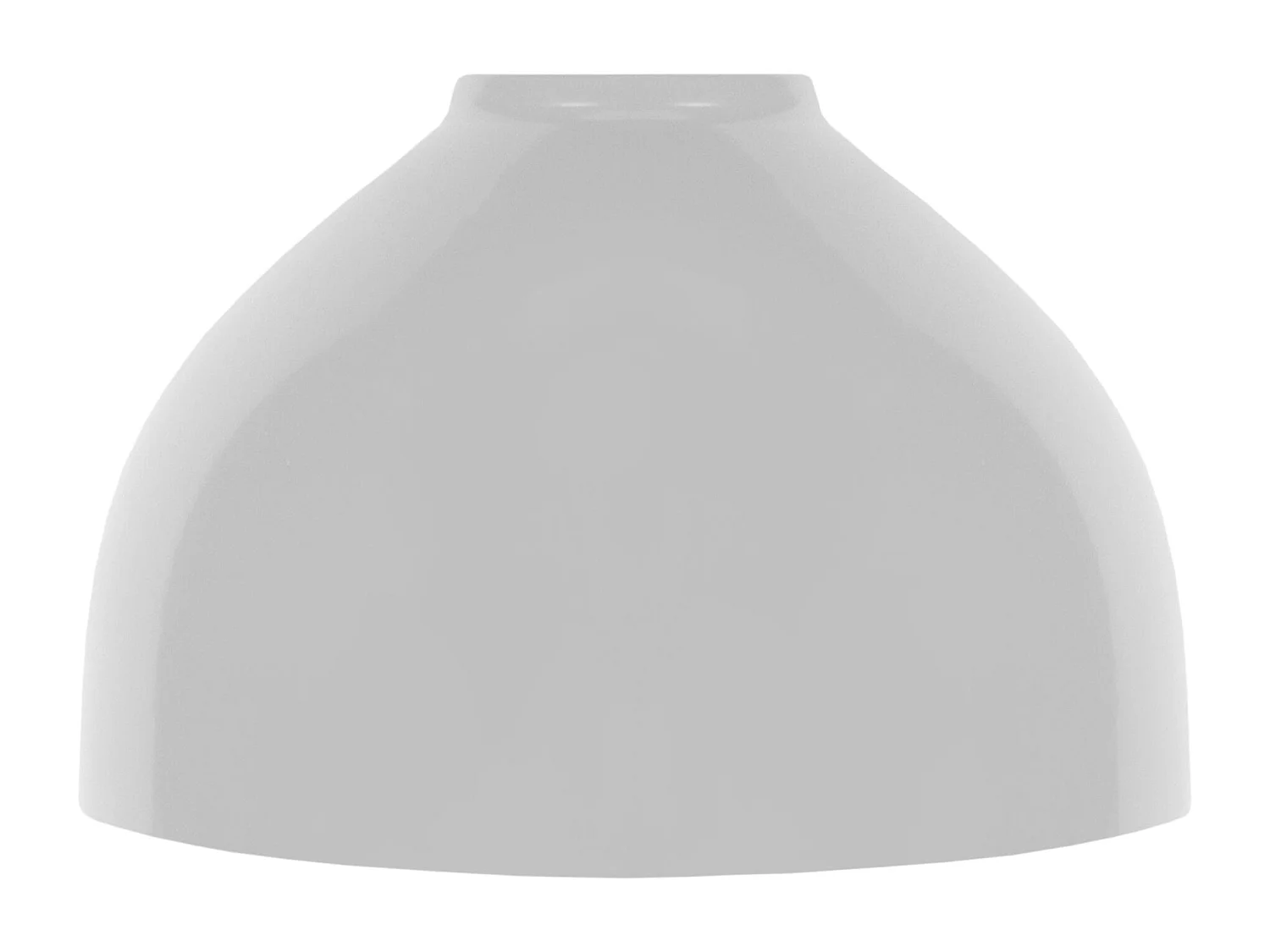 Abat-jour TOSEL ,métal,Gris ,H15,5xD23xP23cm