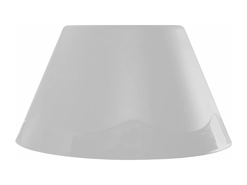 Abat-jour plastique   gris 12 cm.