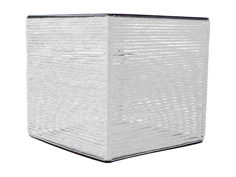 Abajur TOSEL PAPILLON T tecido cônico cinza D16 x  H22  cm