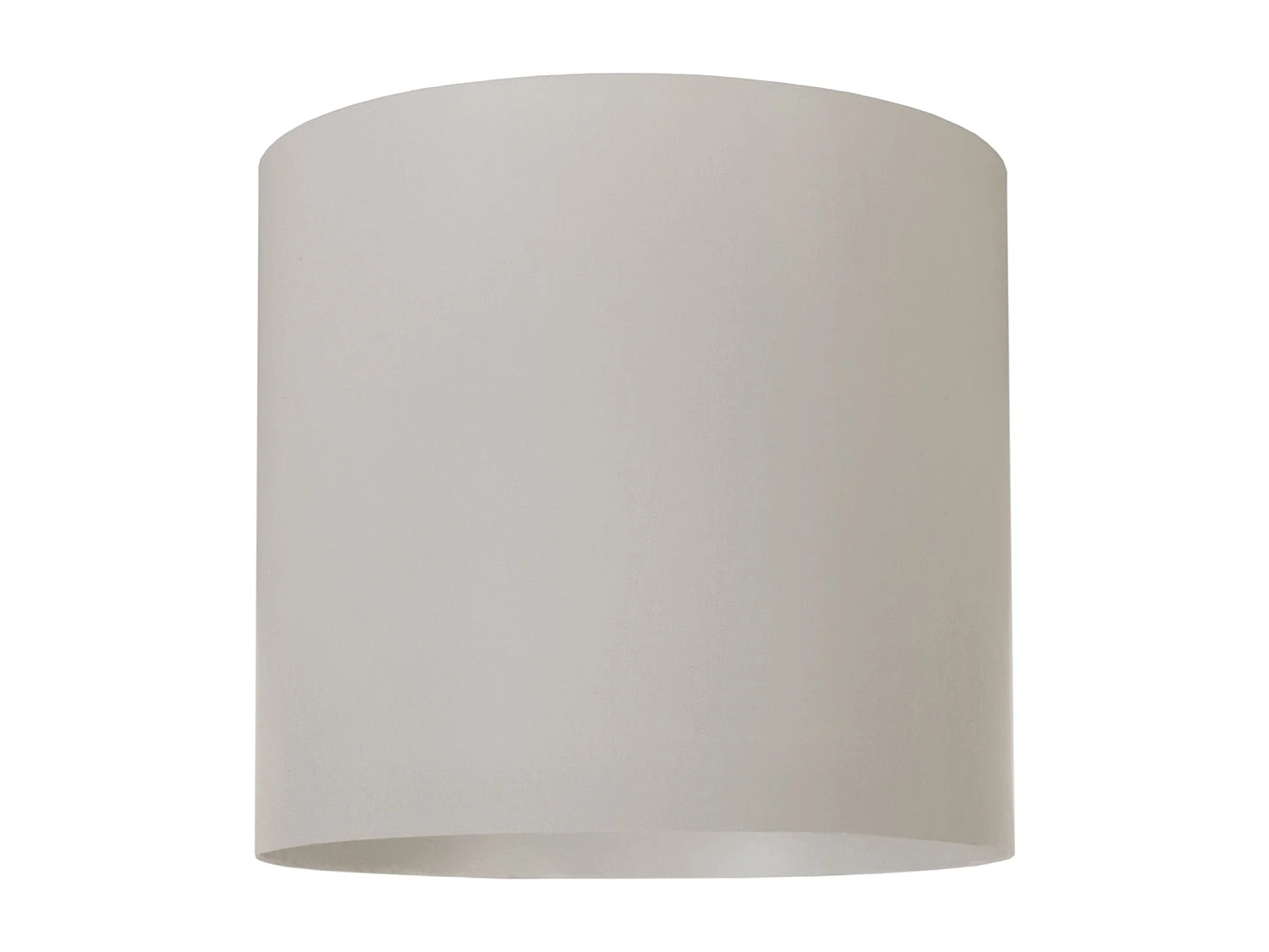 Abajur TOSEL UZIBUZI metal cilindro taupe D13,5 x H13,5  cm