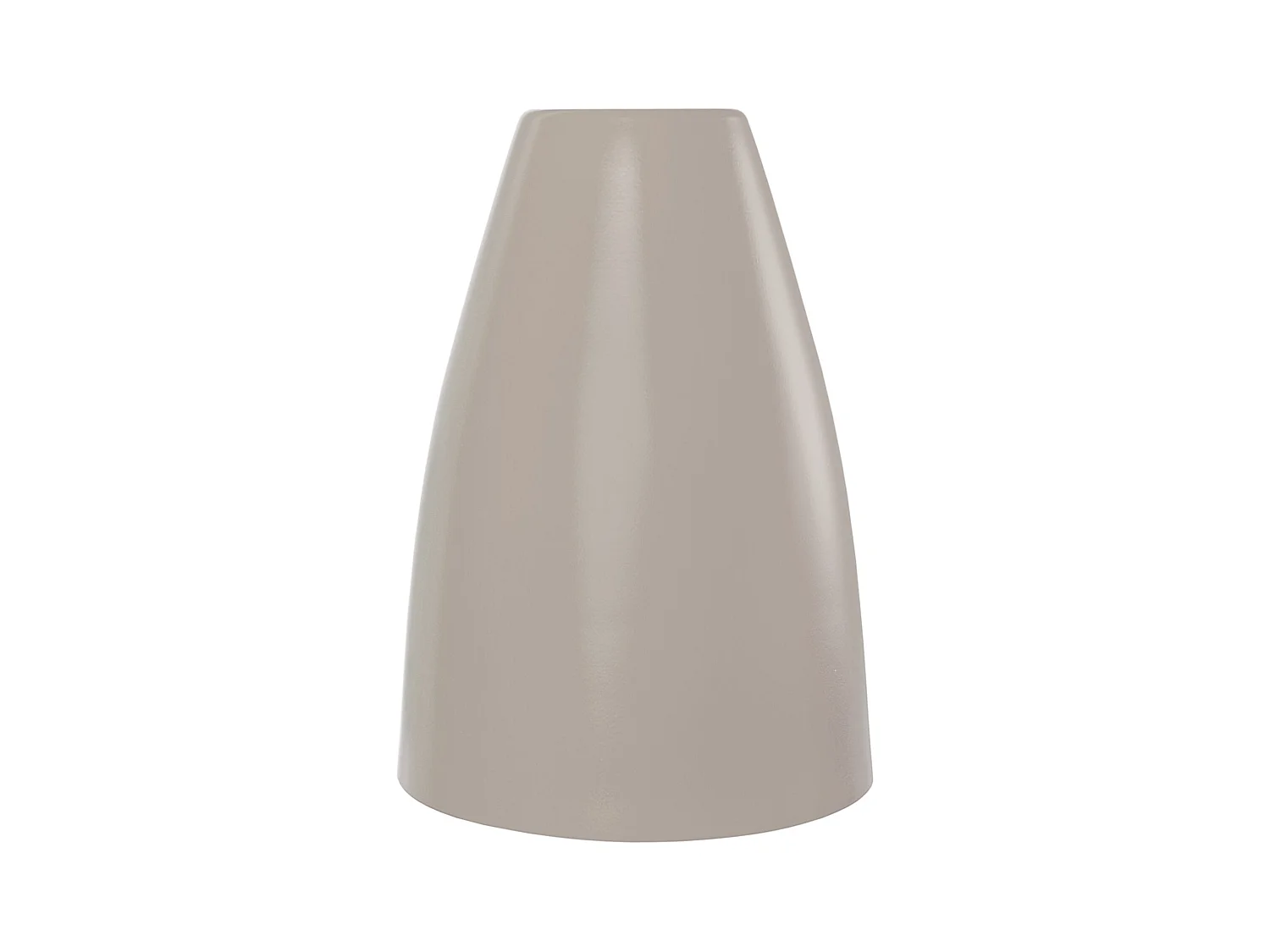 Abat-jour TOSEL ,métal,Gris ,H21xD15xP15cm