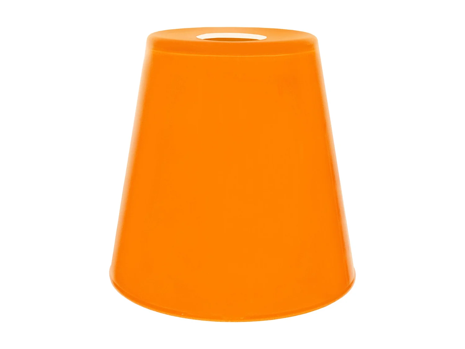 Pantalla TOSEL ,vidrio,Naranja,A25xD20xP20cm