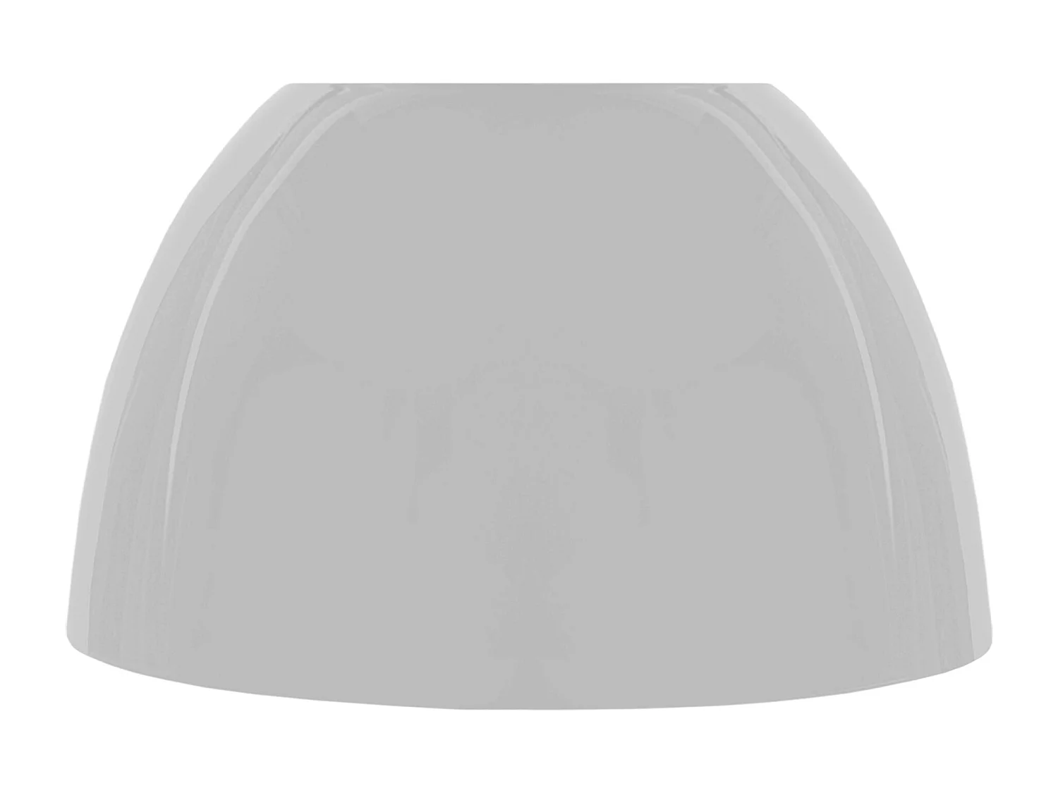 Abat-jour plastique   gris 13 cm.
