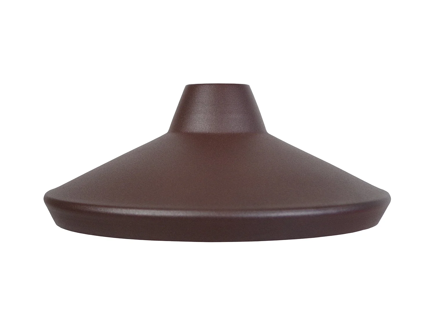 Abat-jour TOSEL ,métal,Marron,H14xD33xP33cm