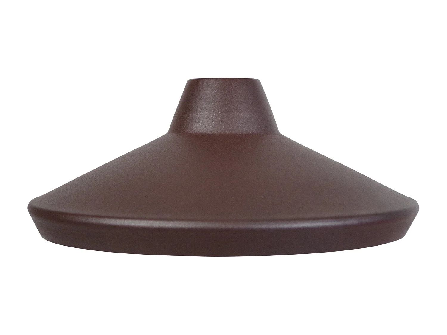 Abat-jour TOSEL ,métal,Marron,H14xD33xP33cm