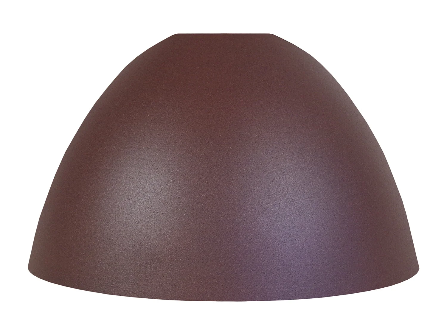 Abajur TOSEL QUOKA metal tigela castanho D25 x H15,5  cm