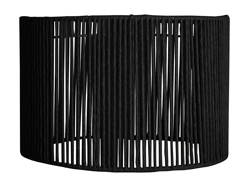 Abajur TOSEL KATIA 2 vidro cogumelo castanho D14 x  H24  cm