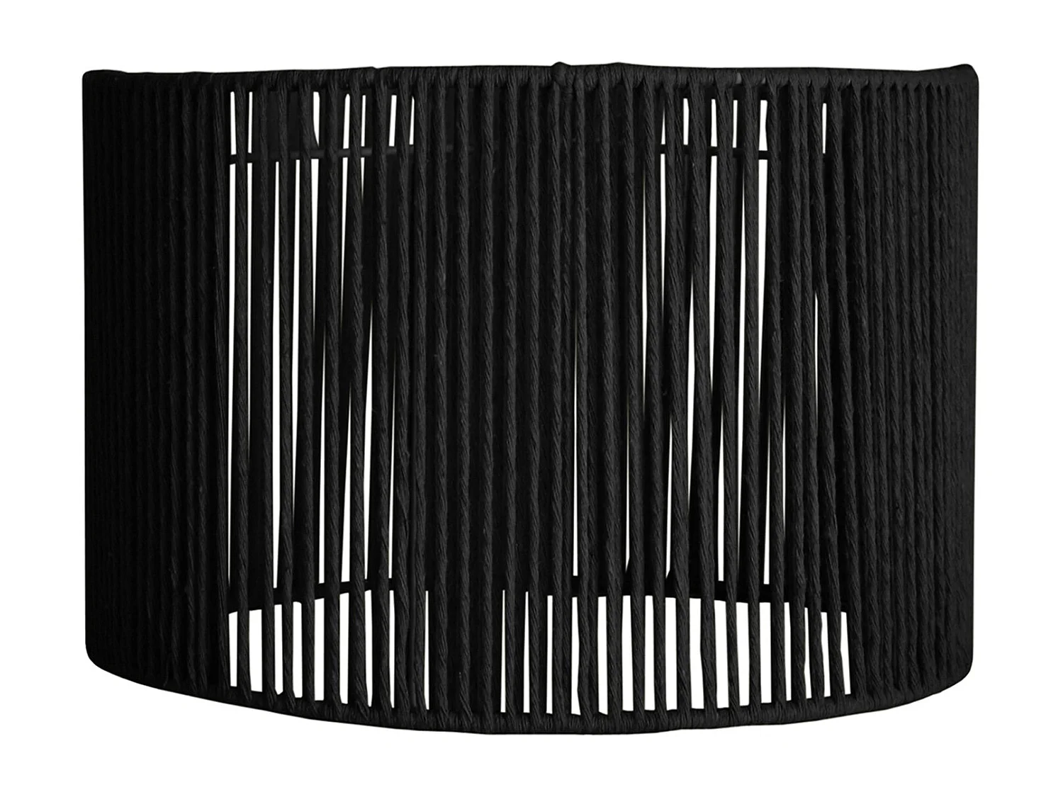 Abajur TOSEL TORTILLON tecido cônico roxo D18 x  H39  cm