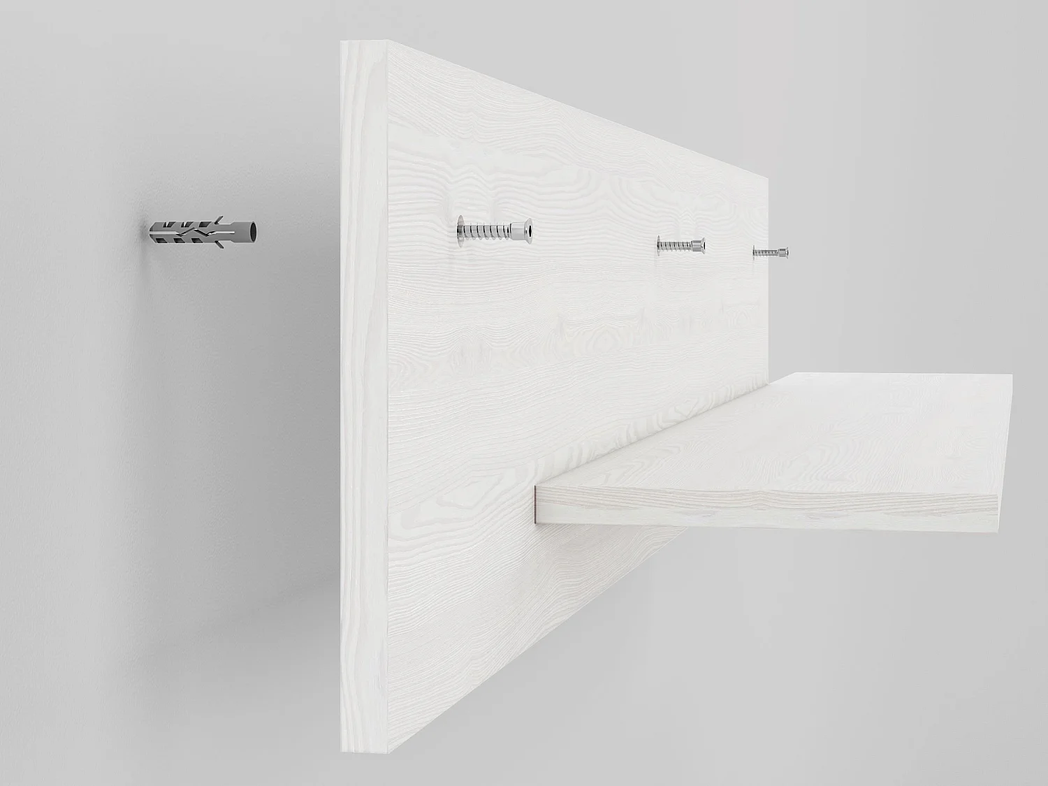 WOHNZIMMER-SET Blanco Pinie weiß / grau 5-teilig