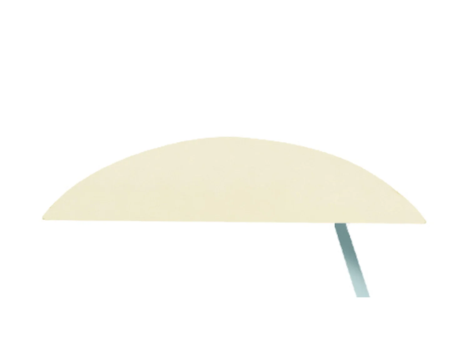 Candeeiro de Pé TOSEL DEMI LUNE metal certo malva D30 x  H165  cm