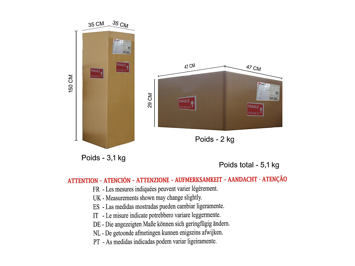 Lámpara de Pie TOSEL ,madera,Rosa ,A165xD43xP43cm