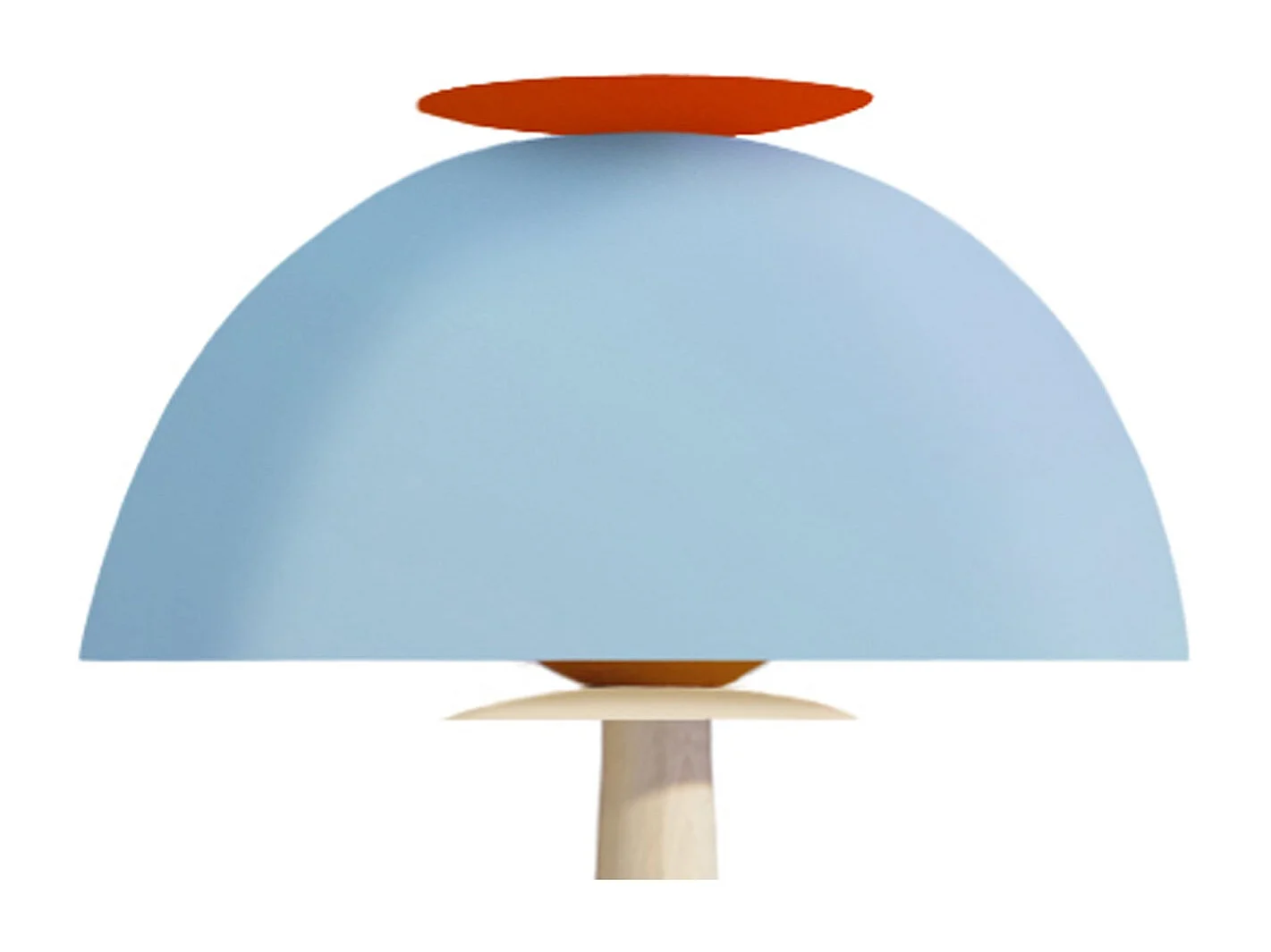Lampadaire TOSEL ,bois,Bleu,H165xD43xP43cm