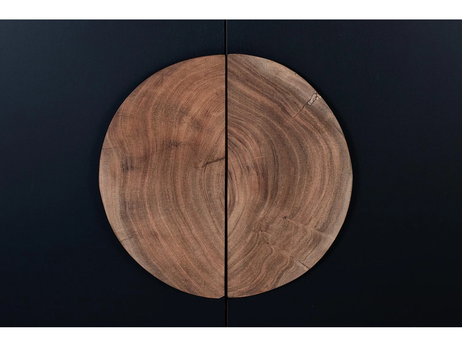 Buffet à 4 portes en bois d'acacia