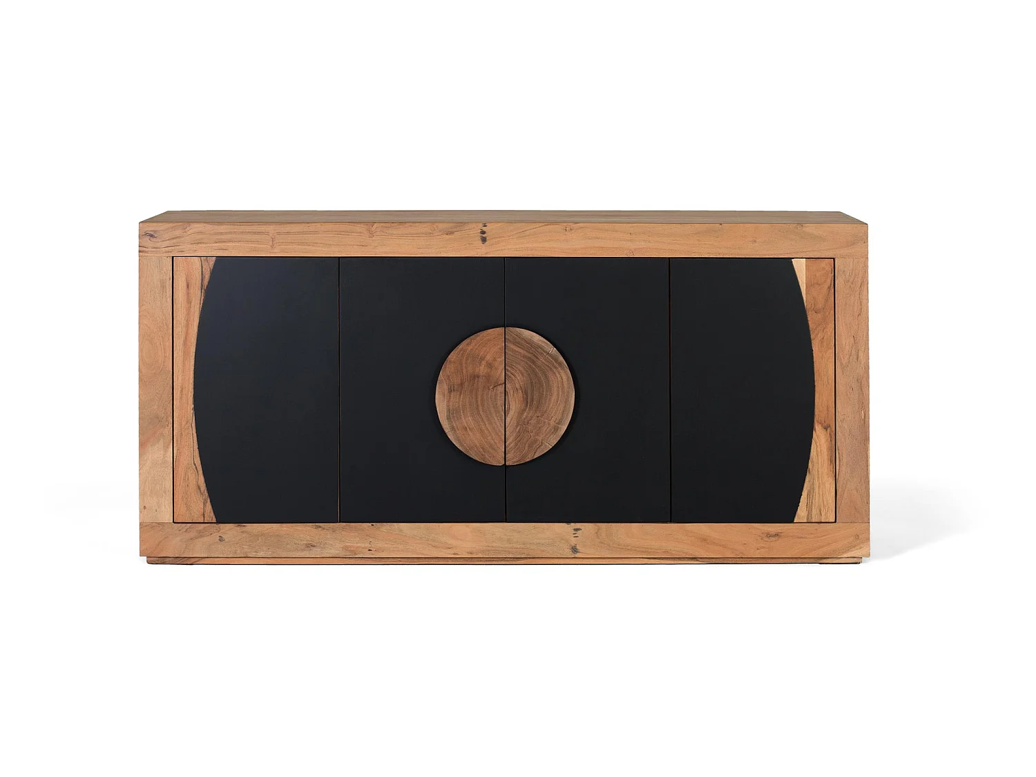 Sideboard mit 4 Türen aus Akazienholz