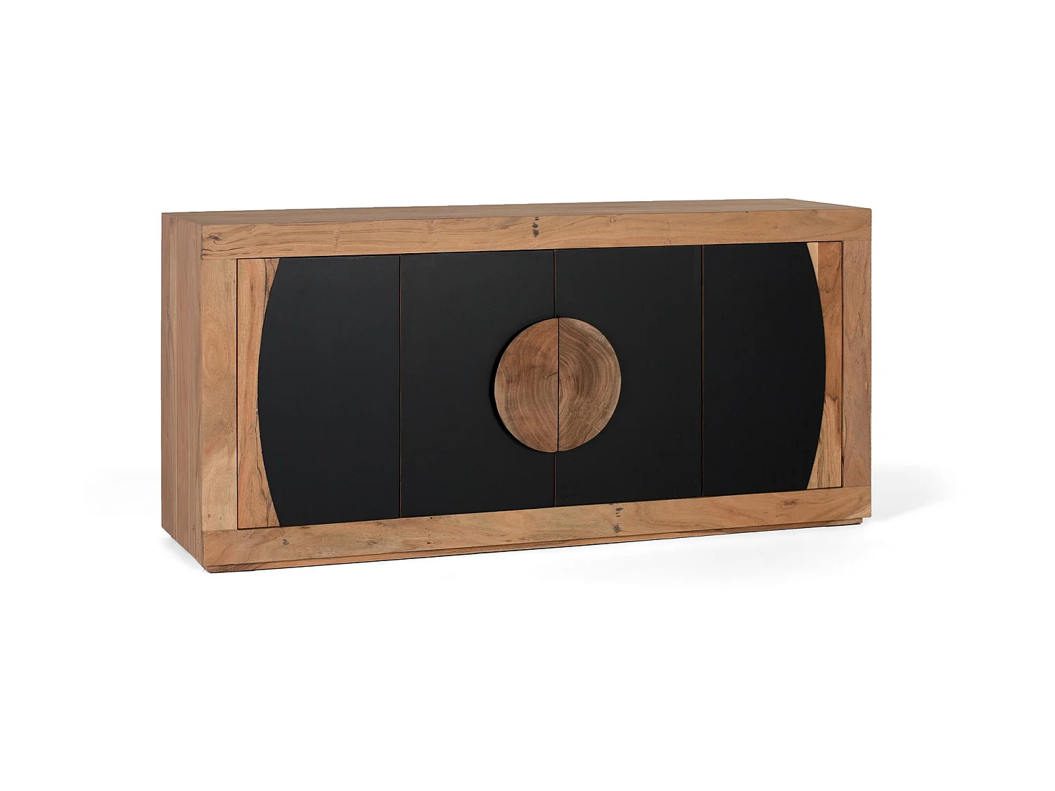 Sideboard mit 4 Türen aus Akazienholz