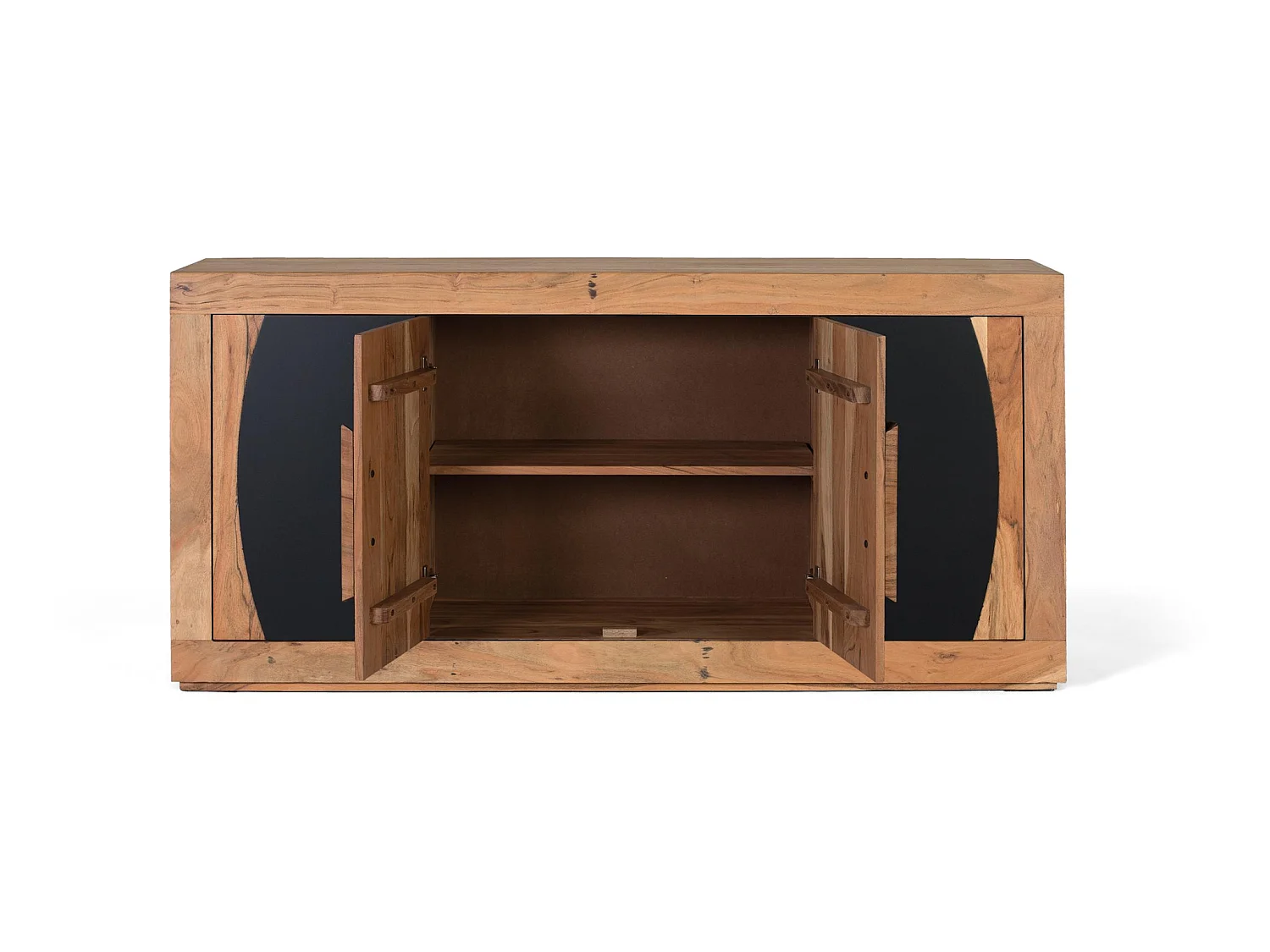 Sideboard mit 4 Türen aus Akazienholz