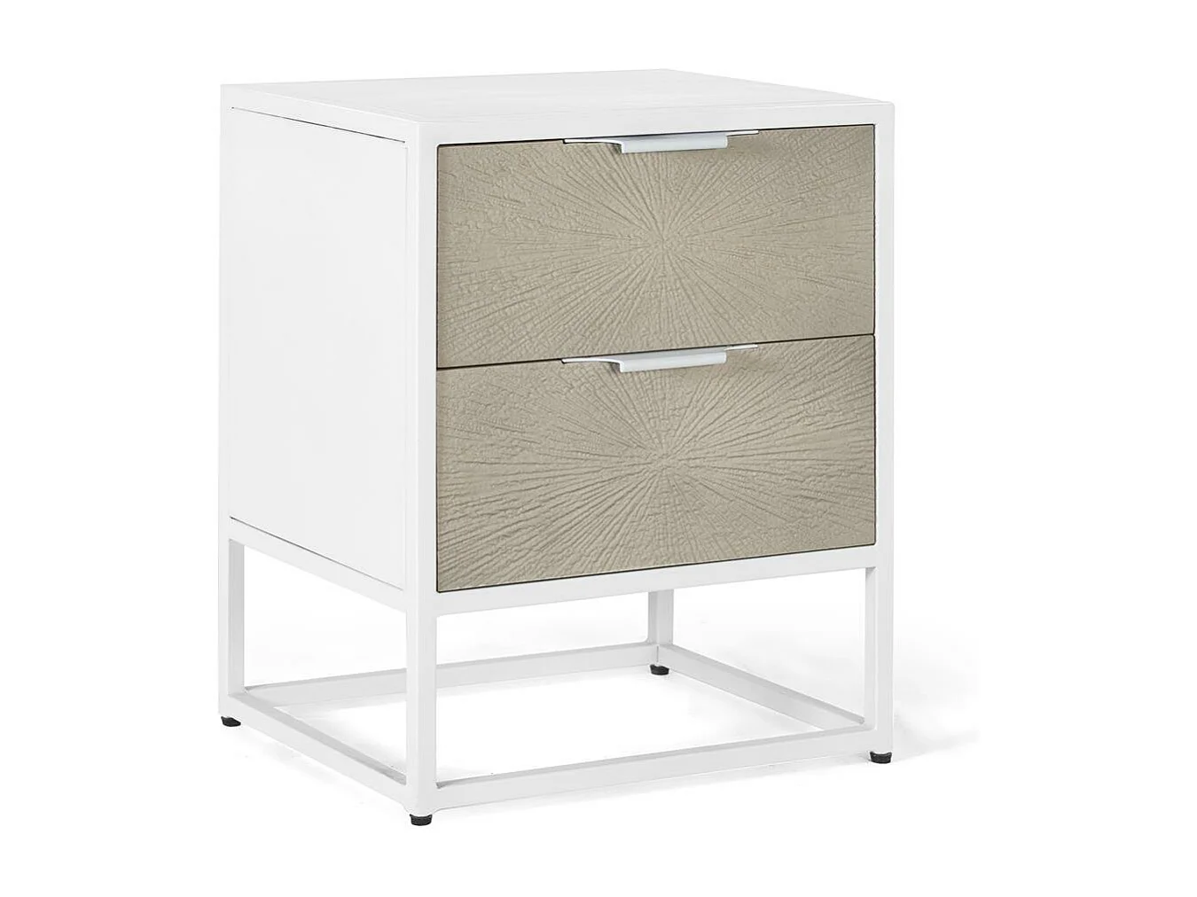 Stolik Chevet z żywicy i metalu