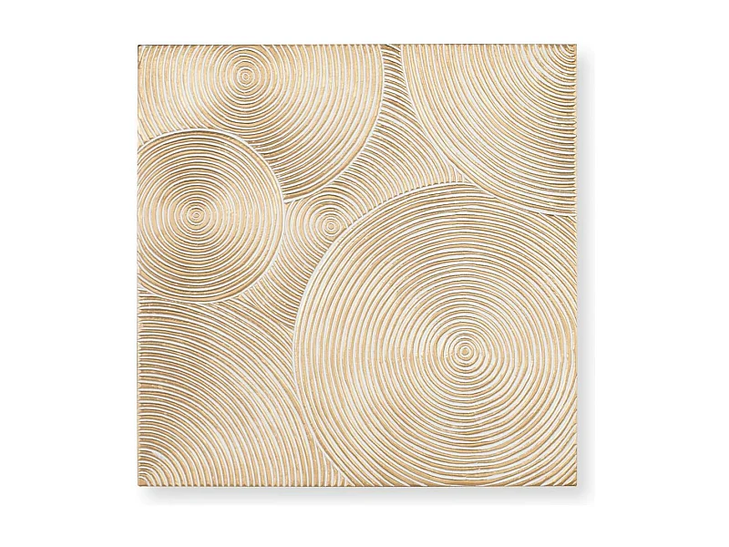 Zagłówek z płyty MDF w kolorze wyrafinowanego złota 90 cm