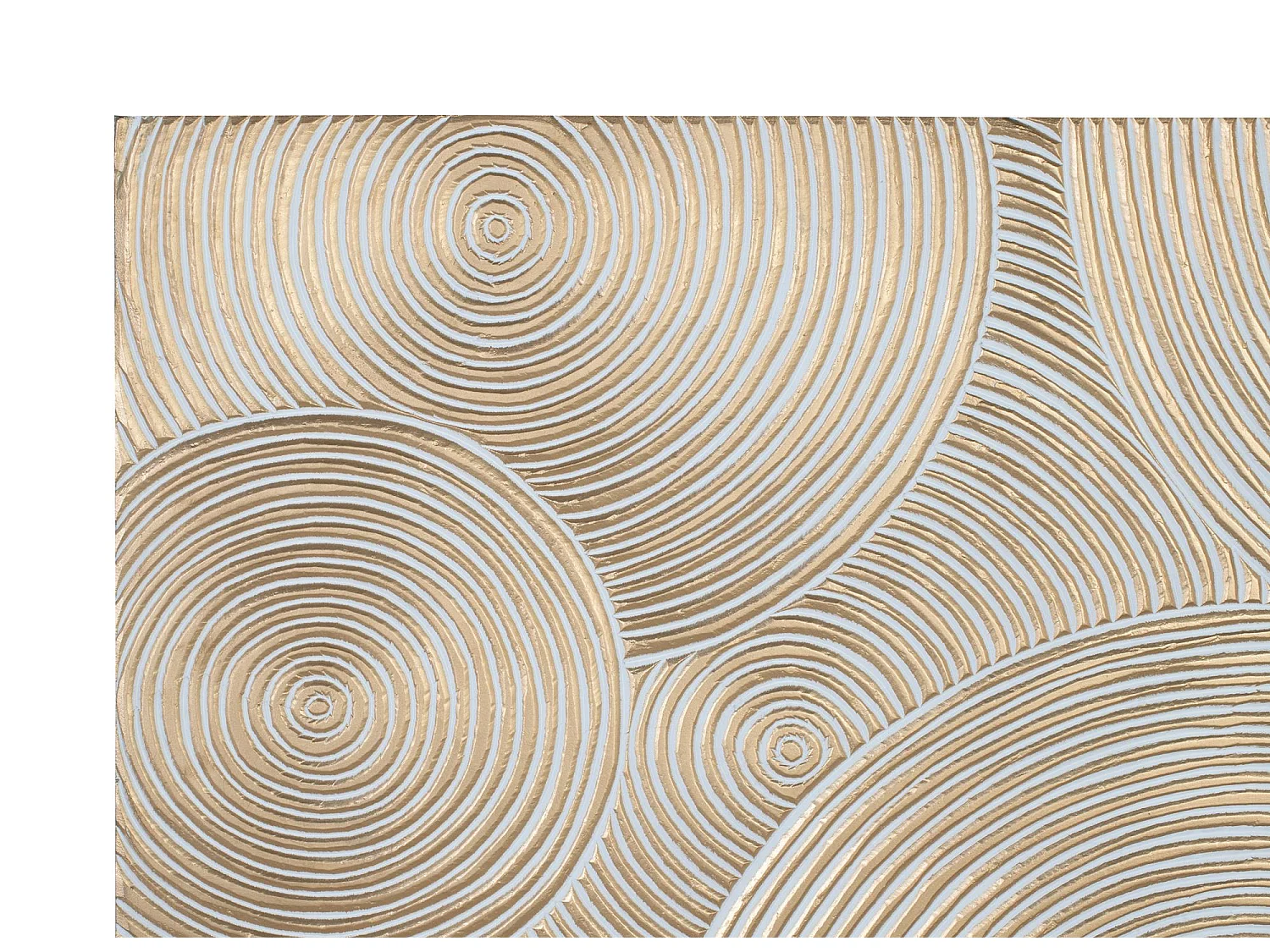 Tête lit MDF doré faffiné 90cm