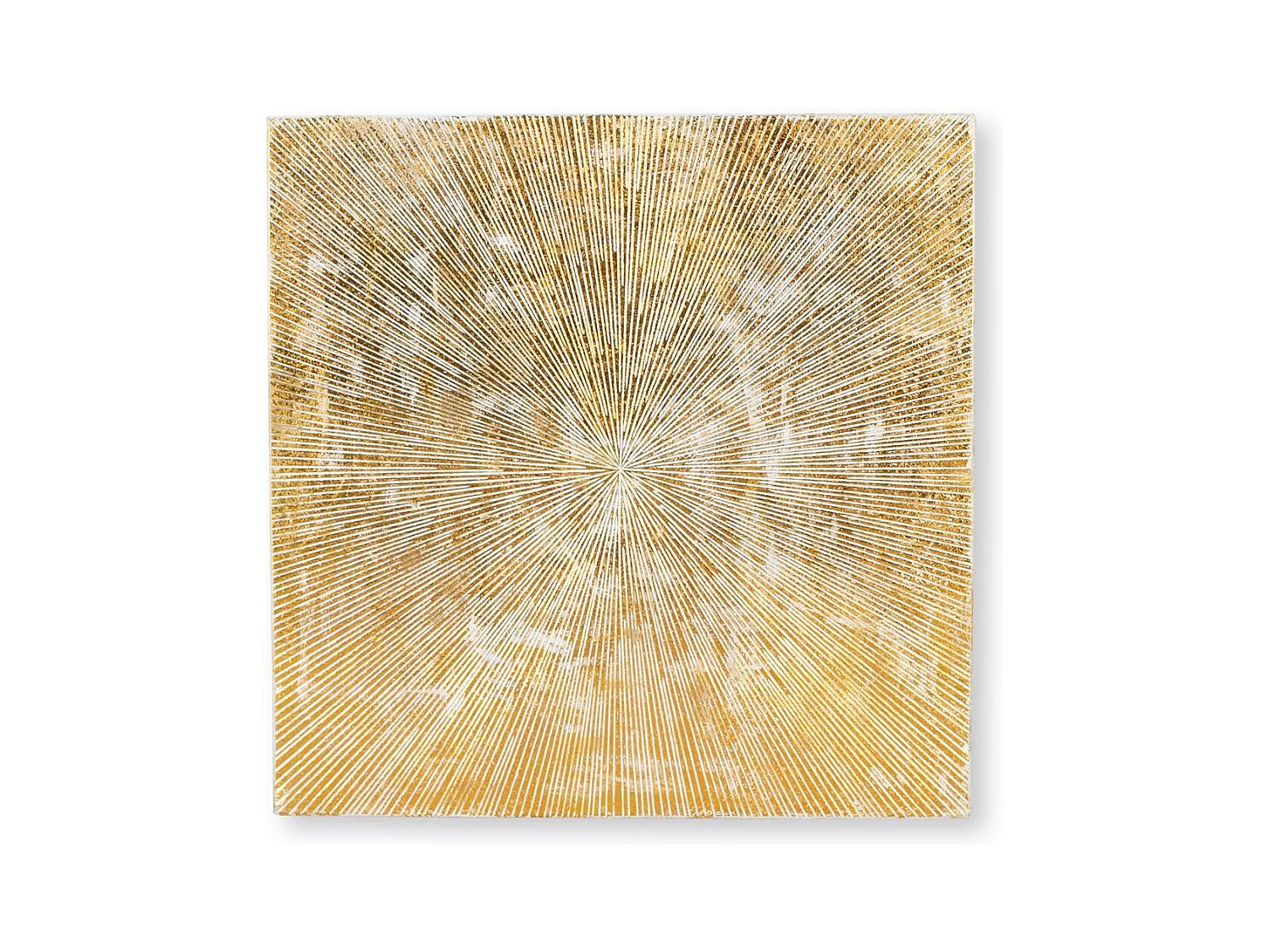 Zagłówek z płyty MDF w kolorze wyrafinowanego złota 90x90 cm