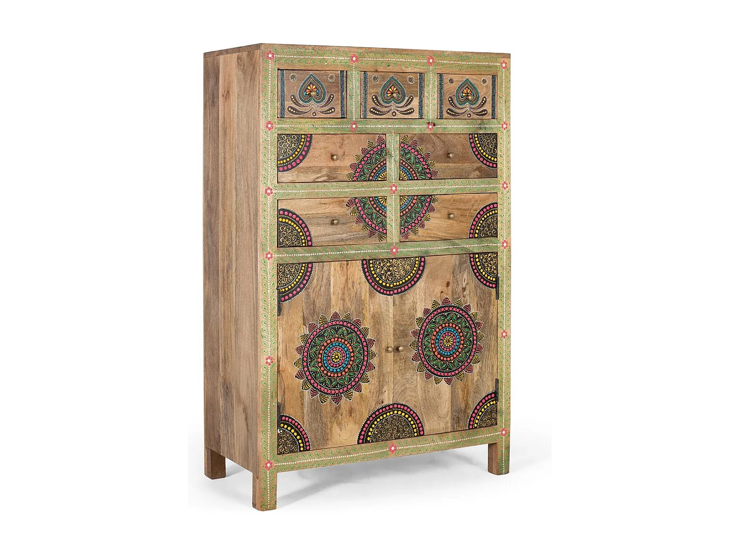 Buffet en bois manguier naturel