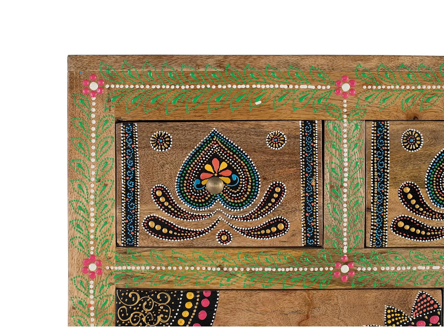 Buffet in natuurlijk manguierhout