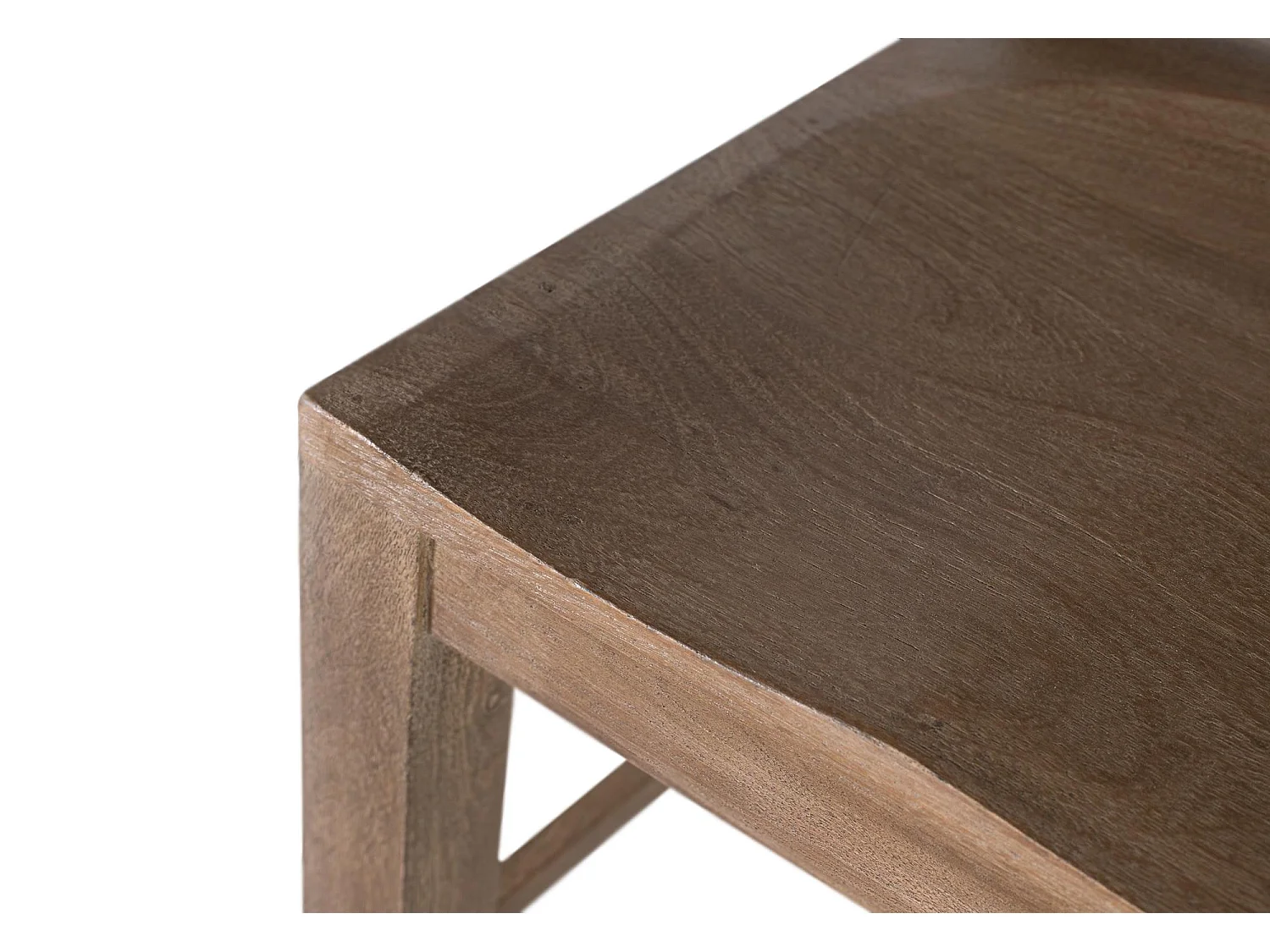 Set aus 2 Stühlen handgefertigt aus Mangoholz