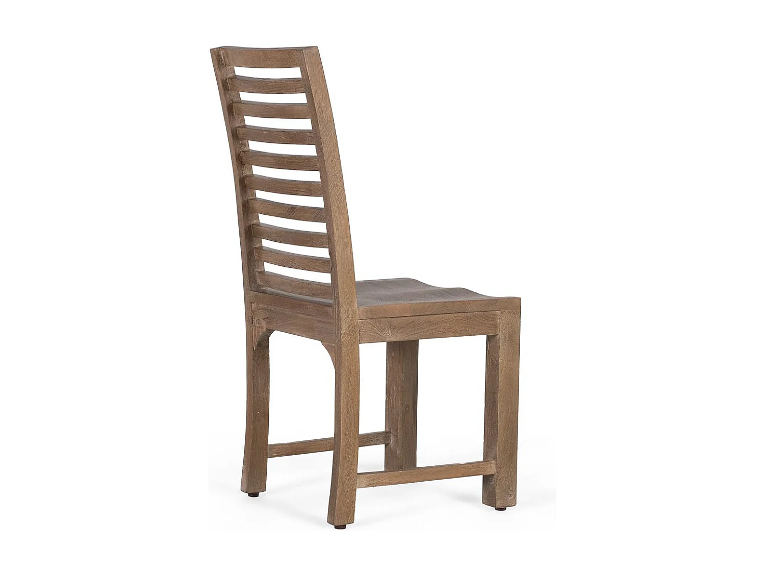 Lot de 2 chaises fabriquées artisanalement en bois de manguier