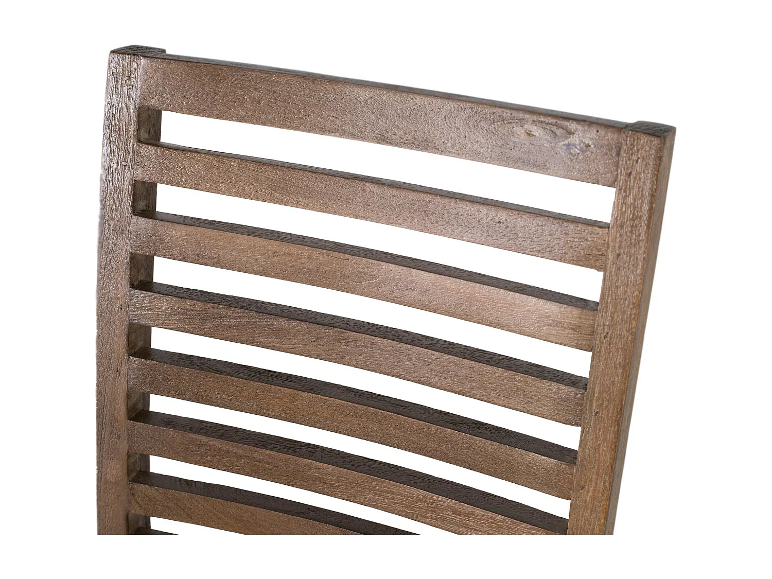 Lot de 2 chaises fabriquées artisanalement en bois de manguier