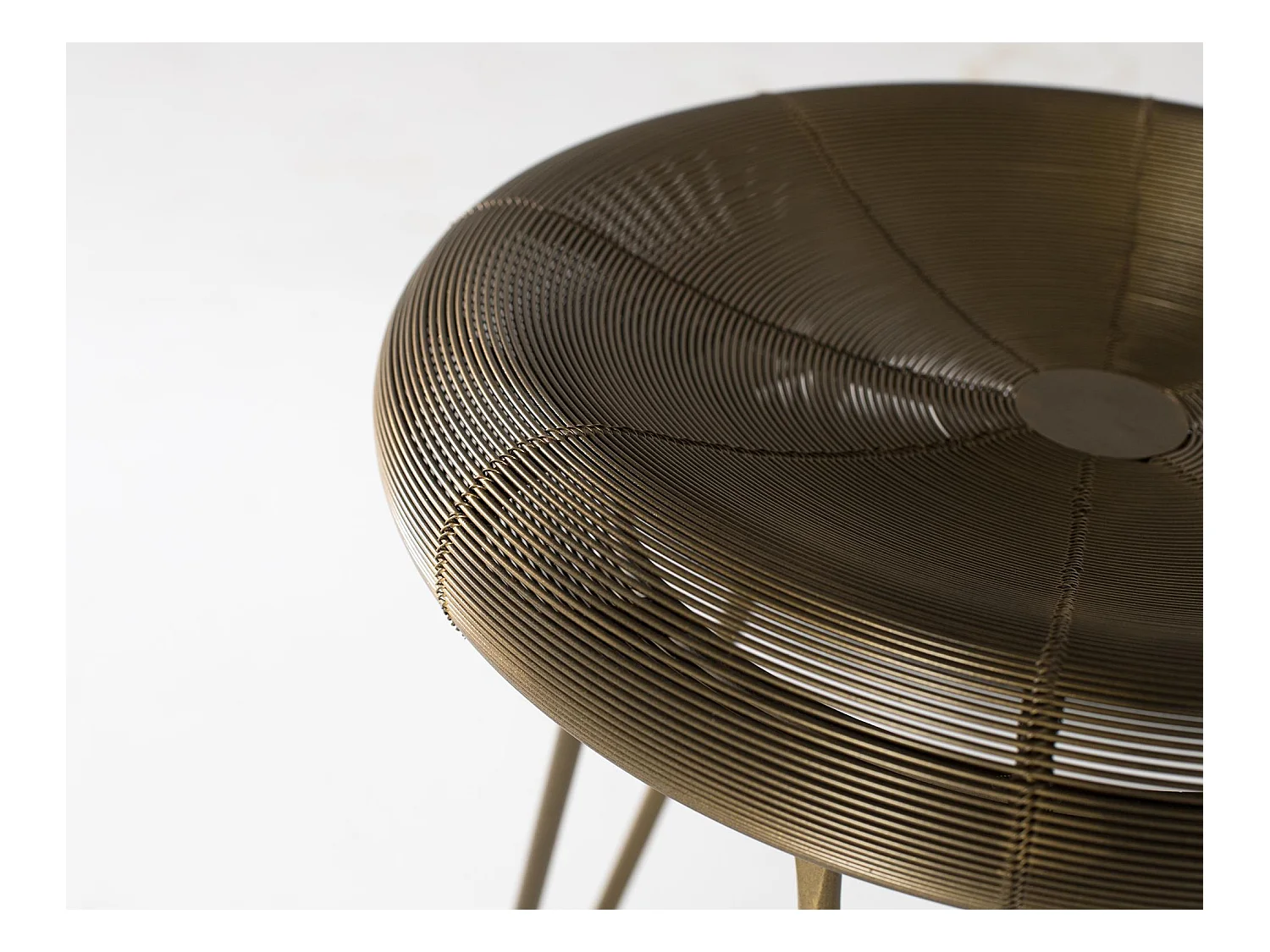 Tabouret de bar haut en métal 76 cm de haut