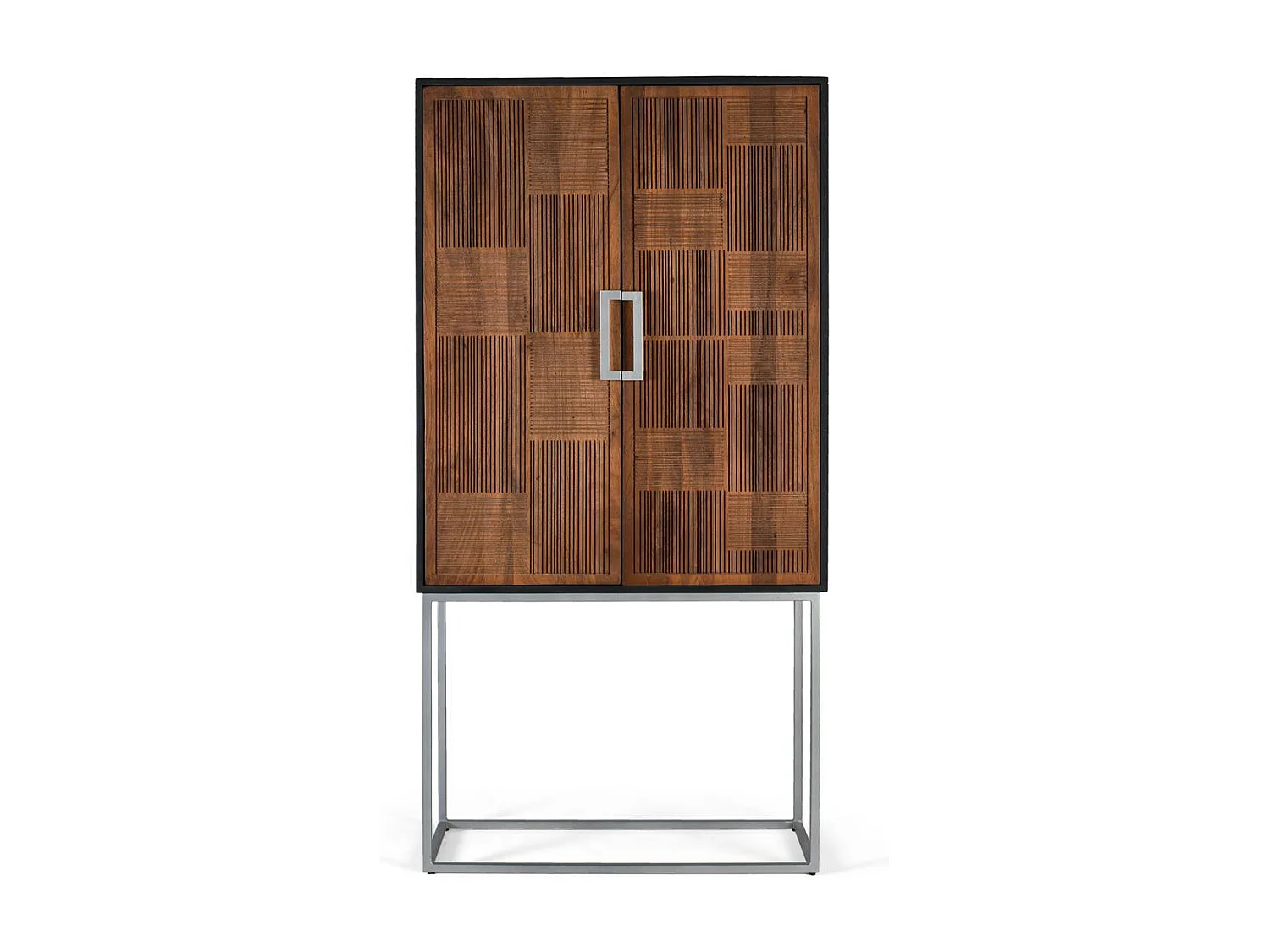 Bar manguier et métal élégance moderne