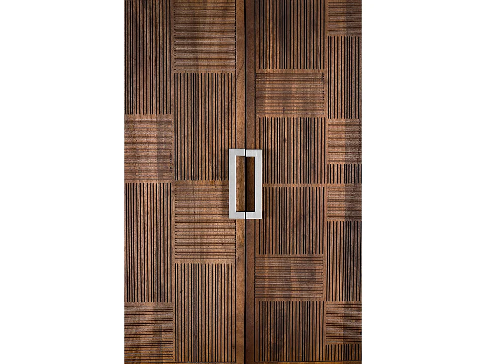 Bar manguier et métal élégance moderne