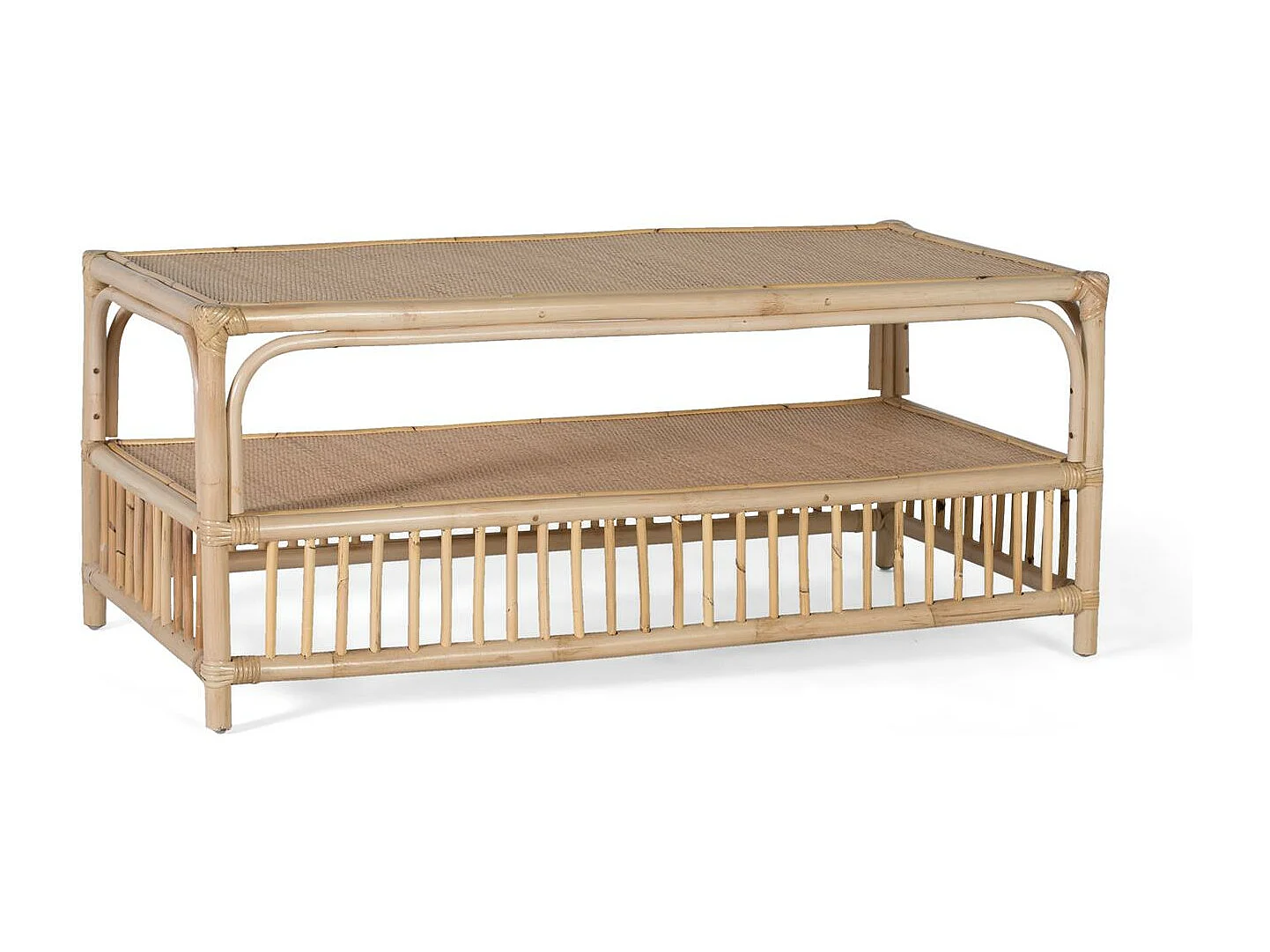 Tafelbas rotin natuurlijk