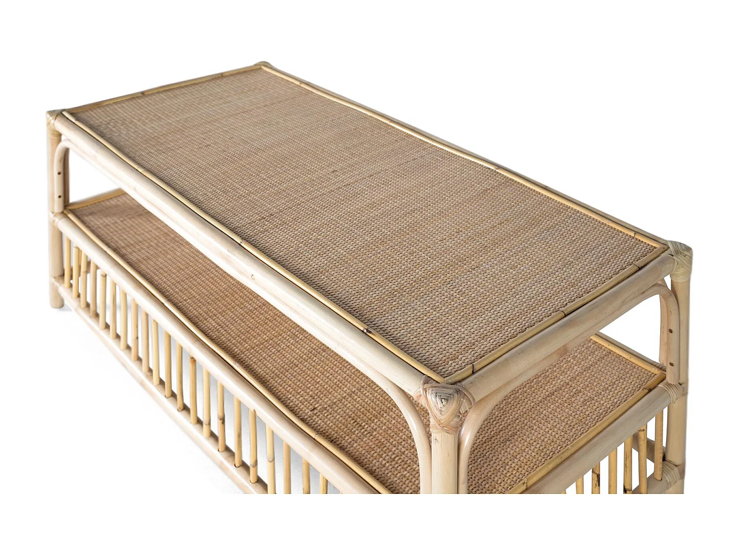 Tafelbas rotin natuurlijk