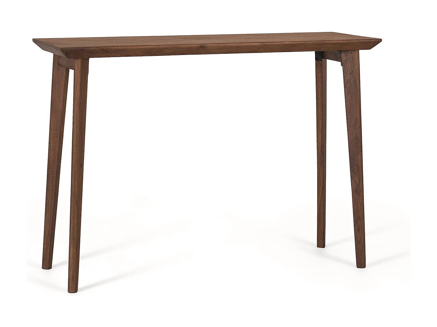 Console fabriquée artisanalement en bois de manguier