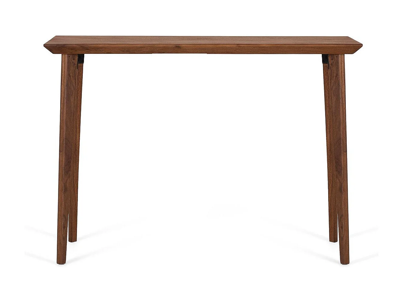 Console fabriquée artisanalement en bois de manguier