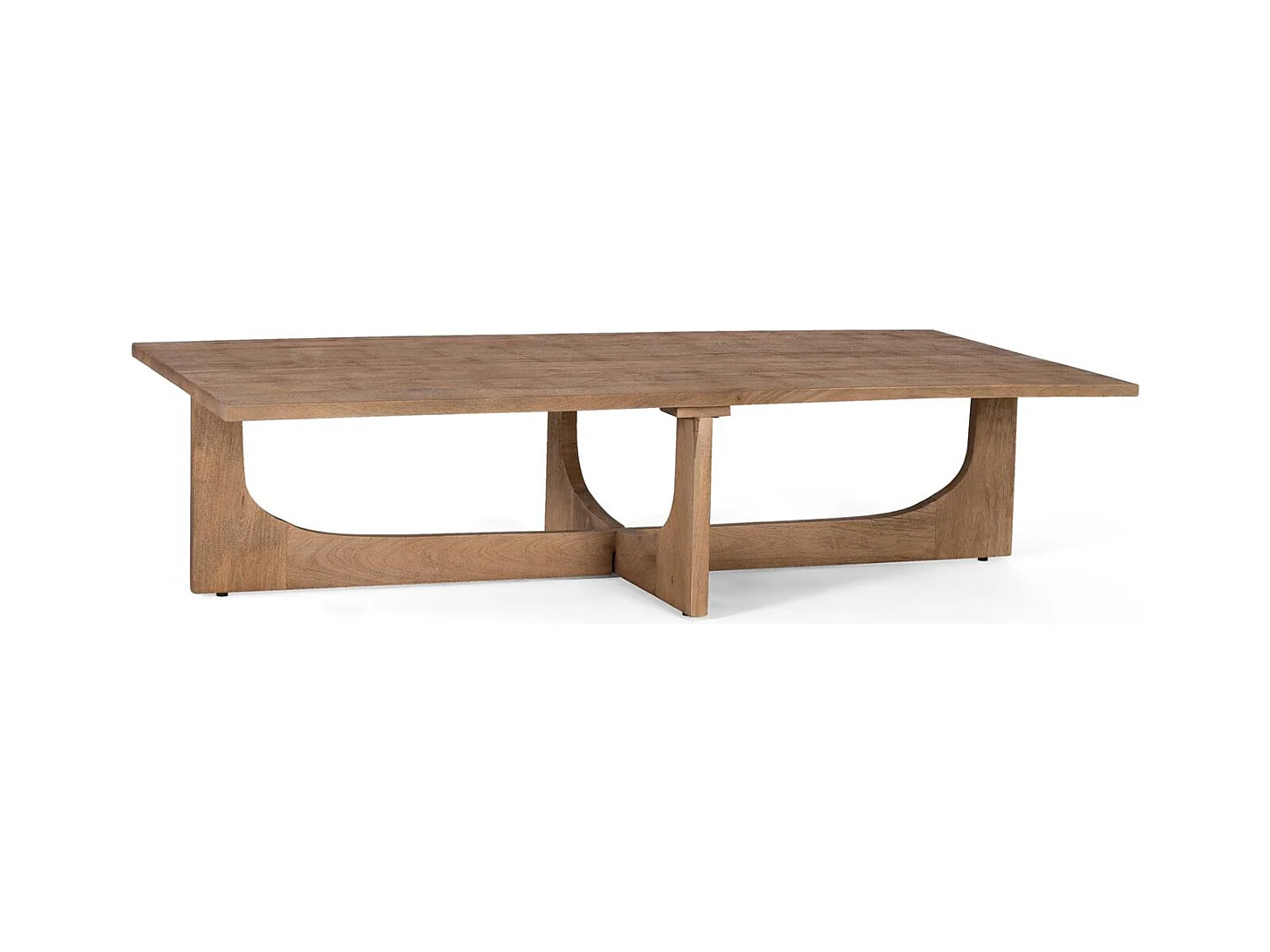Tavolino in legno di mango naturale