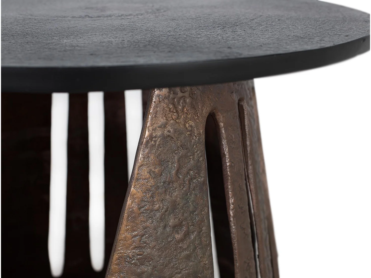 Zestaw 2 stolików aluminiowych