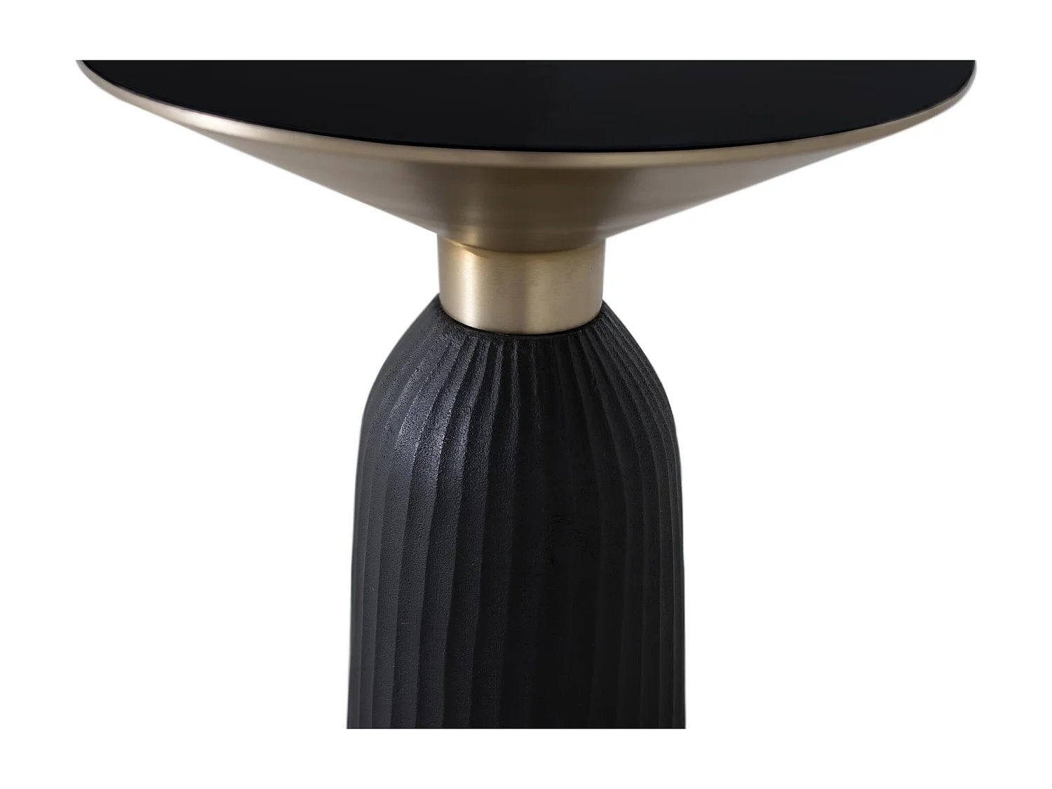 Mesa base plateau verre trempé estrutura métal estilo moderno