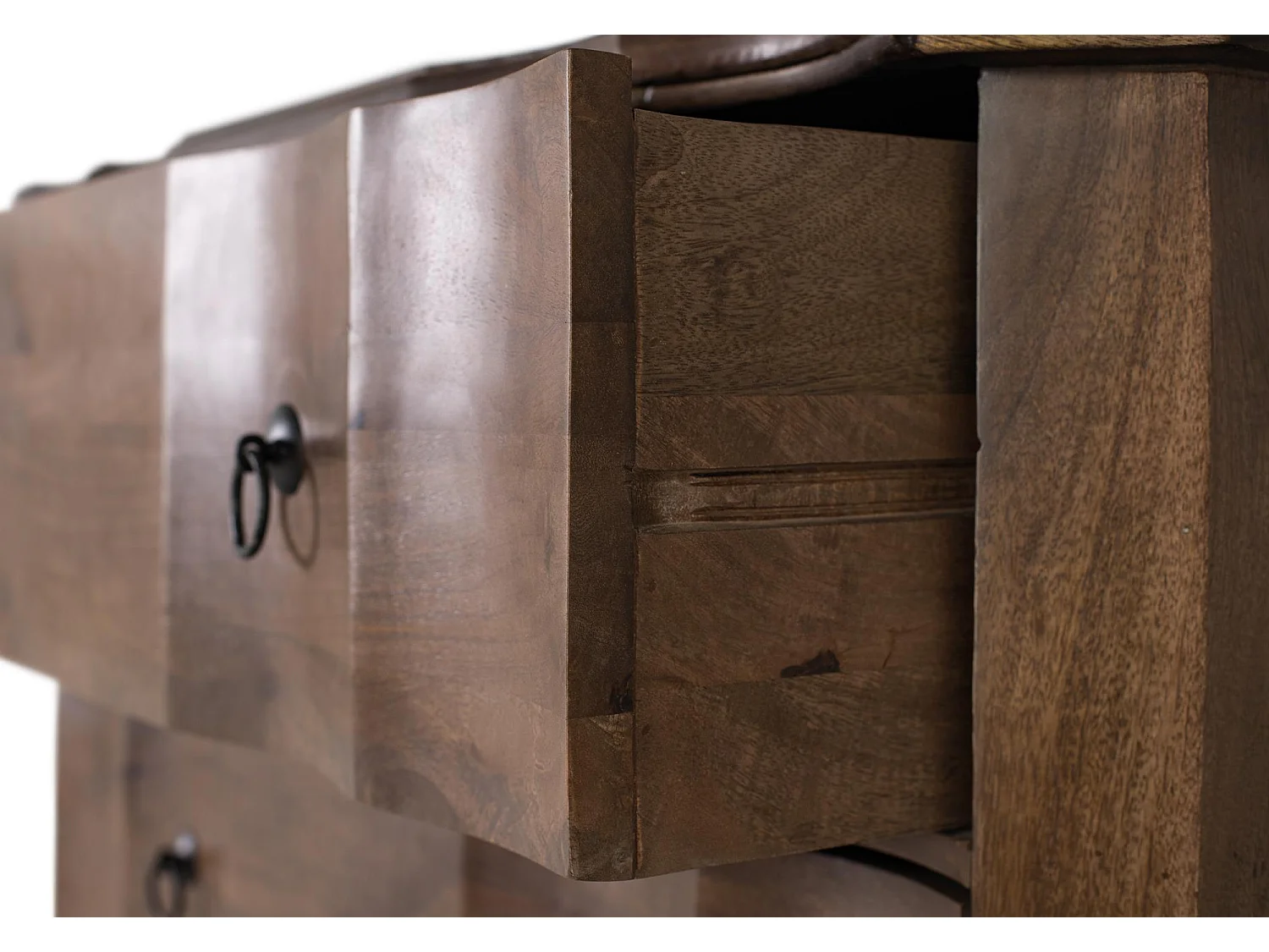 Komoda z drewna mango wykonana ręcznie