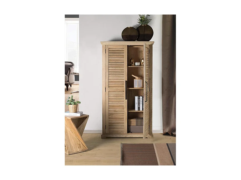 Armoire en manguier massif hauteur 180cm