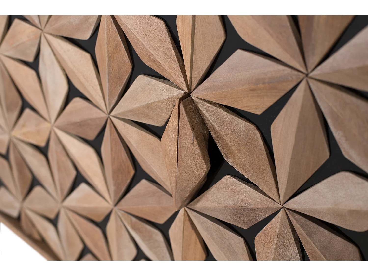 Handgefertigtes 4-türiges Sideboard aus Mangoholz 177 cm