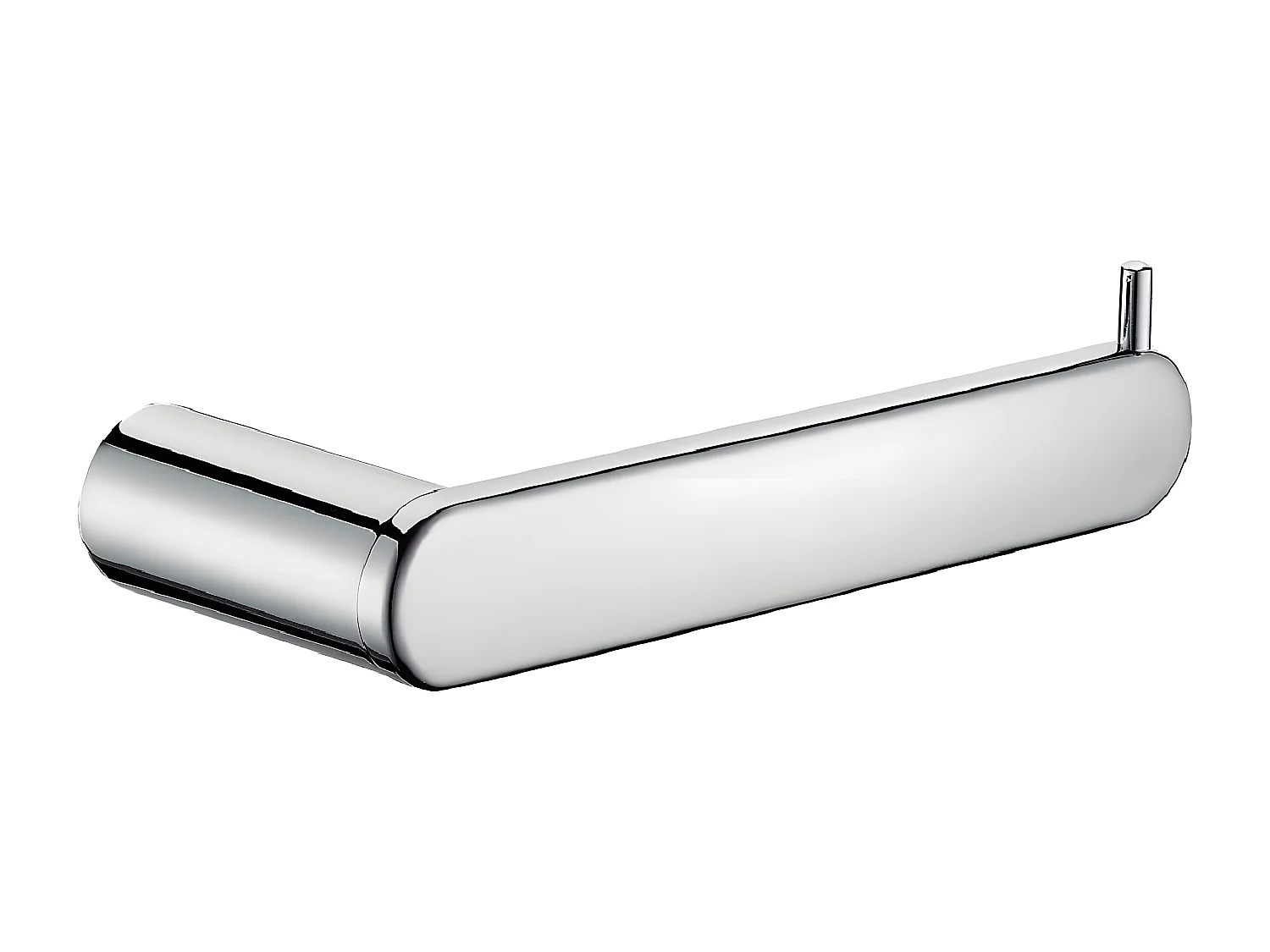 B-Moon Porte-rouleau, en finition chromée, en laiton,