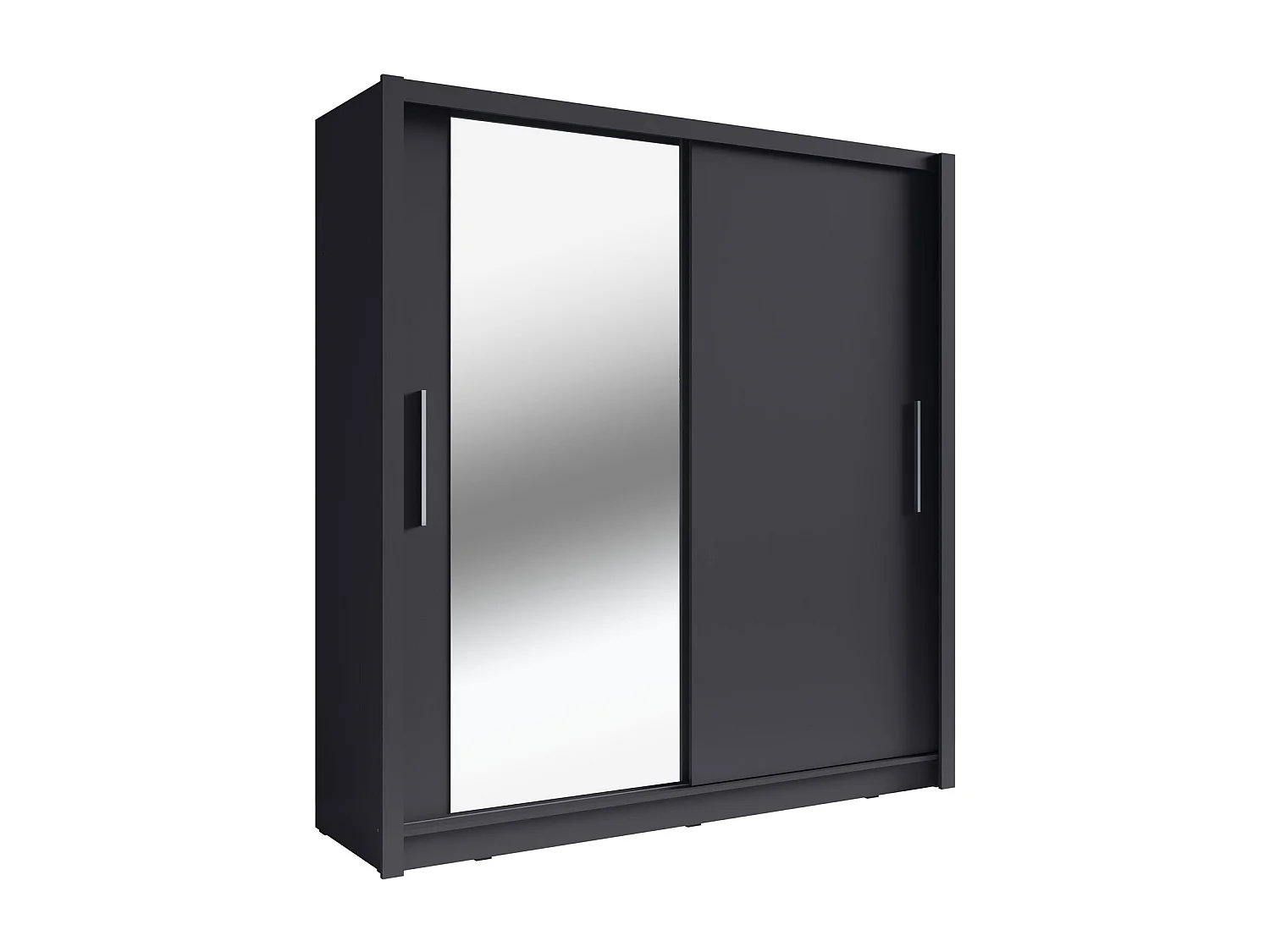 SCHIEBETÜRENSCHRANK Baku graphit 155 / 62 / 214,4cm